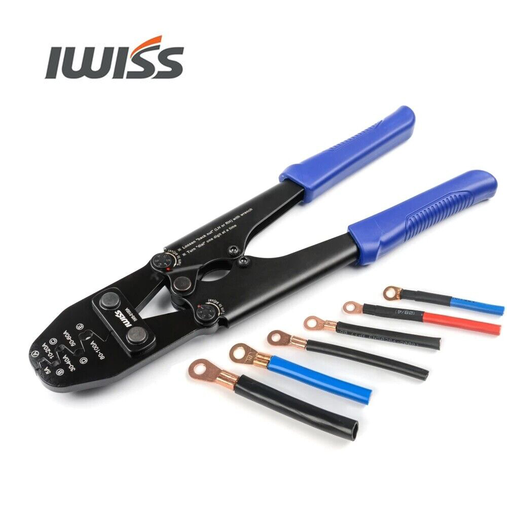 คีมย้ำหางปลา IWISS IWS-5100A สำหรับหางปลา OT 5-100A