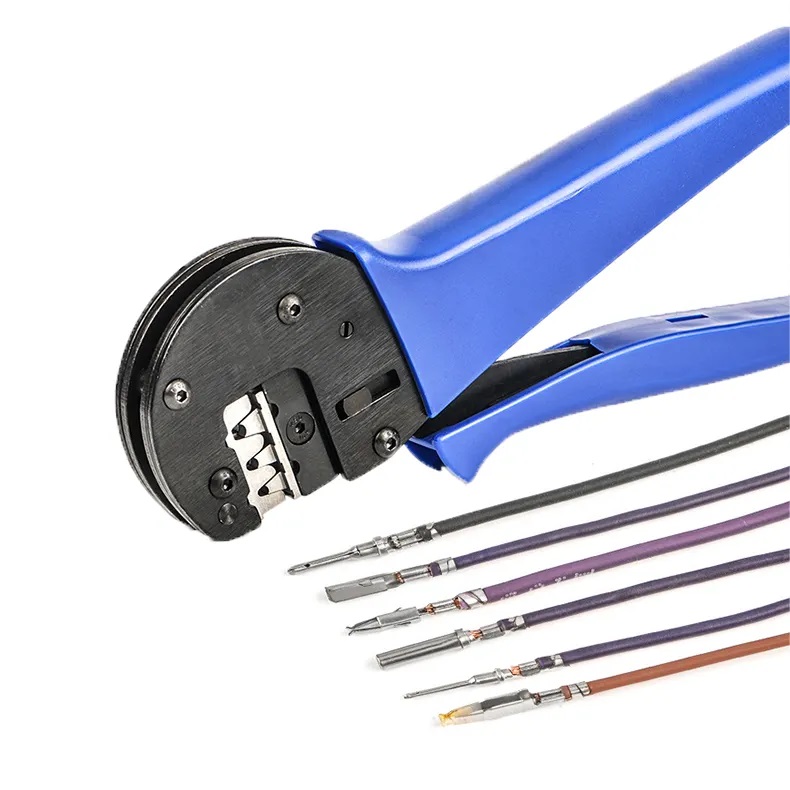 คีมย้ำหางปลา DTT-20-00 สำหรับ Pin DT/DTM/DTP คีมย้ำขั้วต่อยานยนต์ 1/1.5/2.5mm